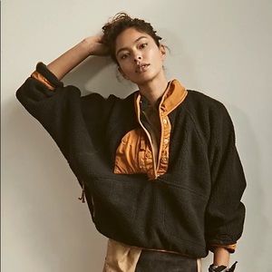 Free People Hit the Slopes Colorblock Pullover